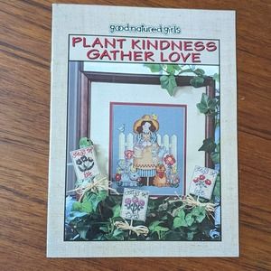 Plant Kindness Gather Love Cross Stitch Pattern Book